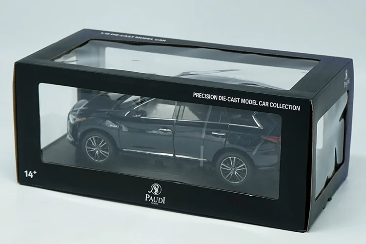Новинка 1:18 Infiniti QX60 модель автомобиля из голубого сплава литой под давлением металлический подарок для взрослых коллекционные игрушки с оригинальной коробкой