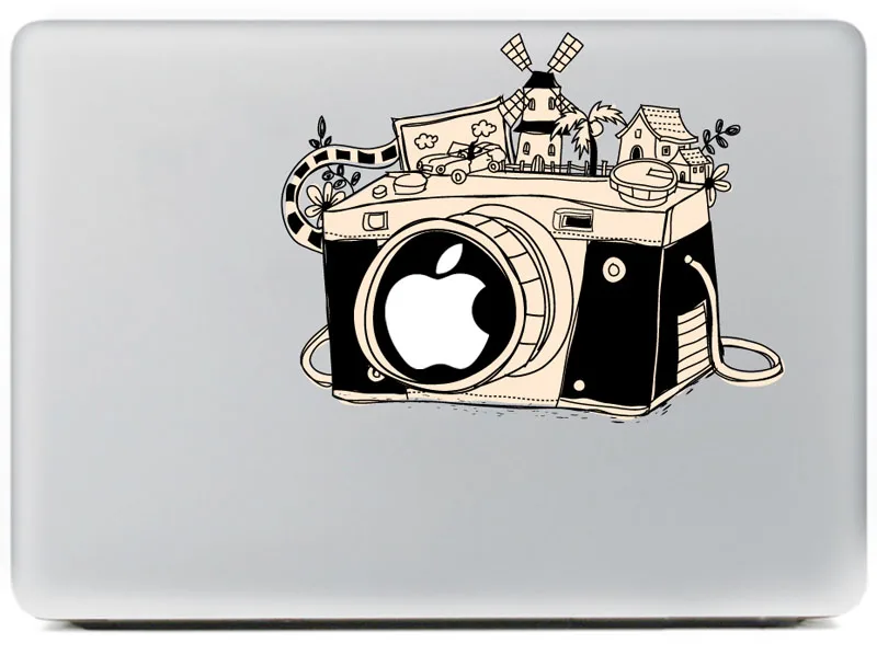 Классическая Виниловая наклейка для камеры M8 сделай сам Macbook Pro / Air 11 13 15 дюймов