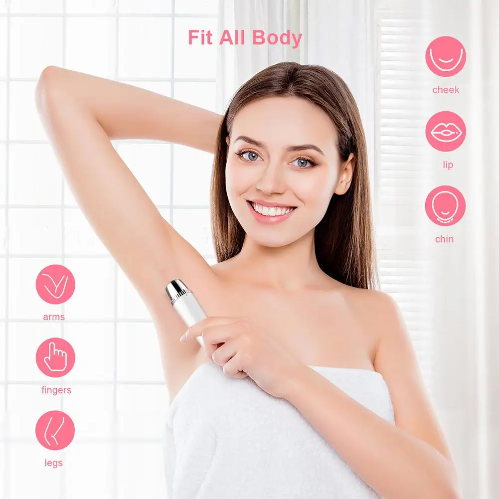 

Electric Hair Removal Instrument Painless Eyebrow Trimmer Epilator for Women Portable Hair Removal Razor