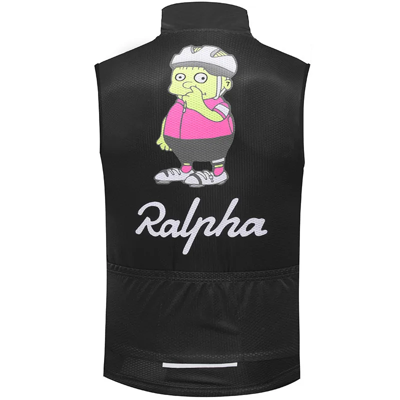 Ralpha Italian Mens Cycling Vest for 2022 Summer Racing Riding Sports Wear Clothing Sleeveless Breathable Jersey Clothes