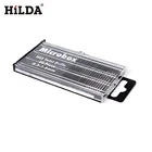 Набор быстрорежущих мини-сверл HILDA, 20 шт., высокоскоростные стальные спиральные сверла, модель, ремесленные ремонтные детали, 0,3 мм-1,6 мм