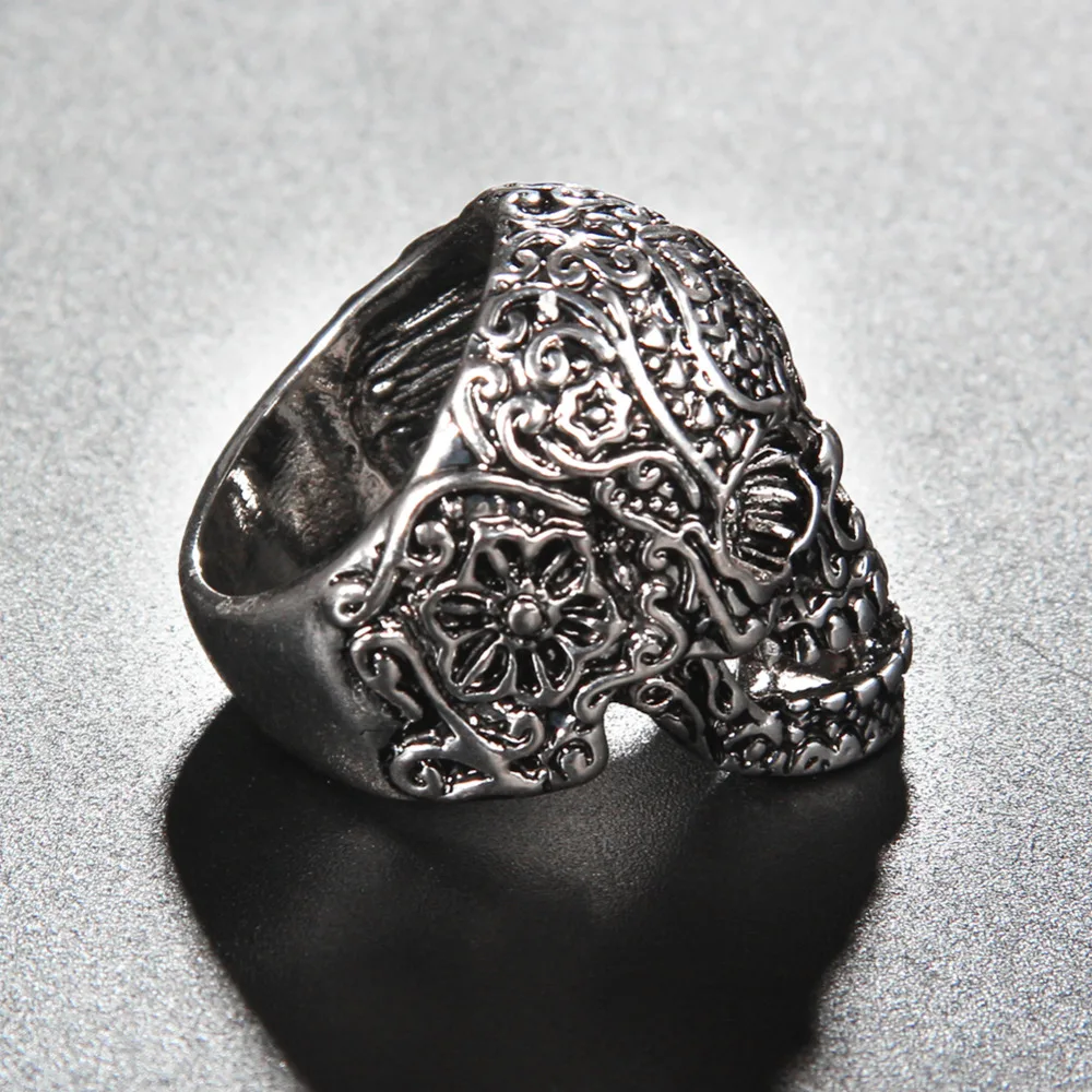 Мужское кольцо на палец европейский готический стиль панк рок Ретро античная
