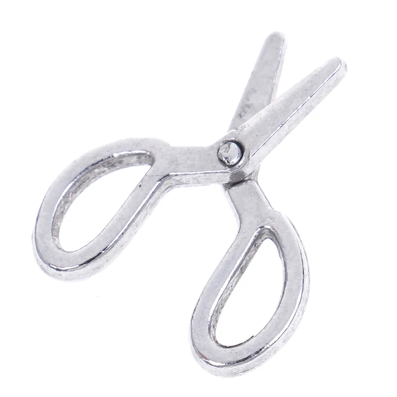 Аксессуары для кукол мини металлические черные ножницы имитация мебели Ножницы