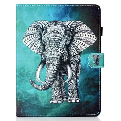 7 Для iPad 9,7 A1893 A1954 A1822 A1823 чехол милый кошелек сумка iPad A1474 A1475 A1476 Air 2 A1566 A1567 Прекрасный Принт с длинным рукавом держатель - Цвет: 7