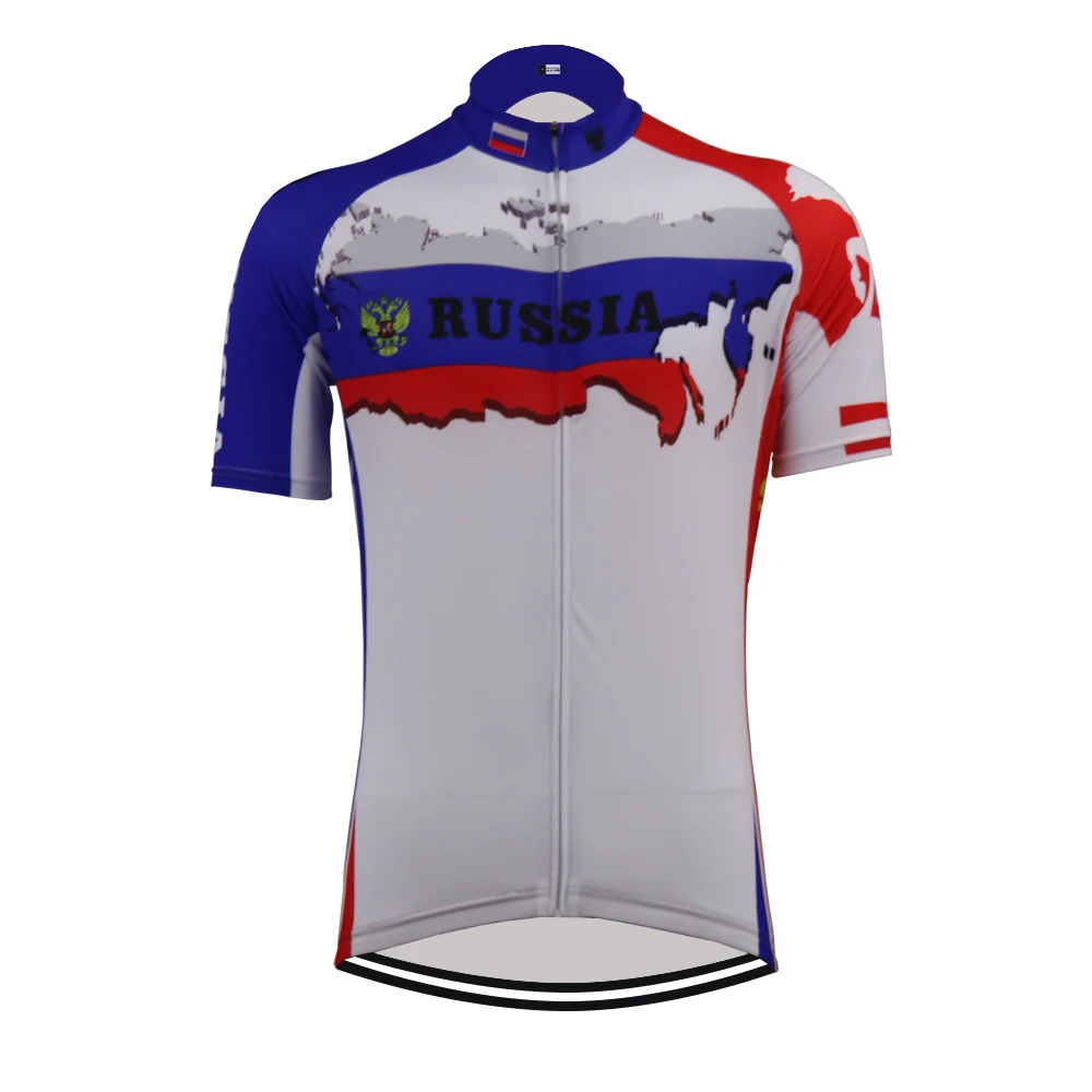 2019 new cycling jersey summer men bike wear clothing road mtb russia flag cool retro maillot ciclismo ropa | Спорт и развлечения