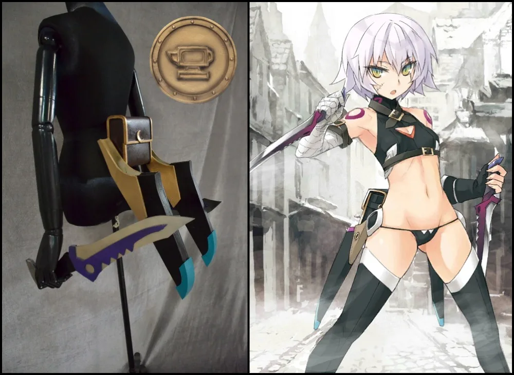 

FGO Косплей Джек риппер реквизит для косплея полный комплект