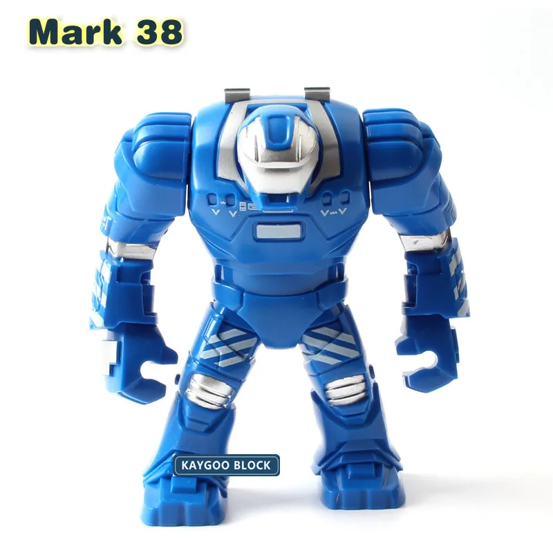 Большая экшн-фигурка Mark 38 Igor Decool Супергерой Марвел Мстители блок Халк собачий