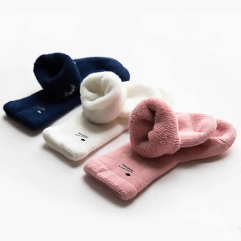 3 пары/упаковка Детские термоноски из махровой ткани| |
