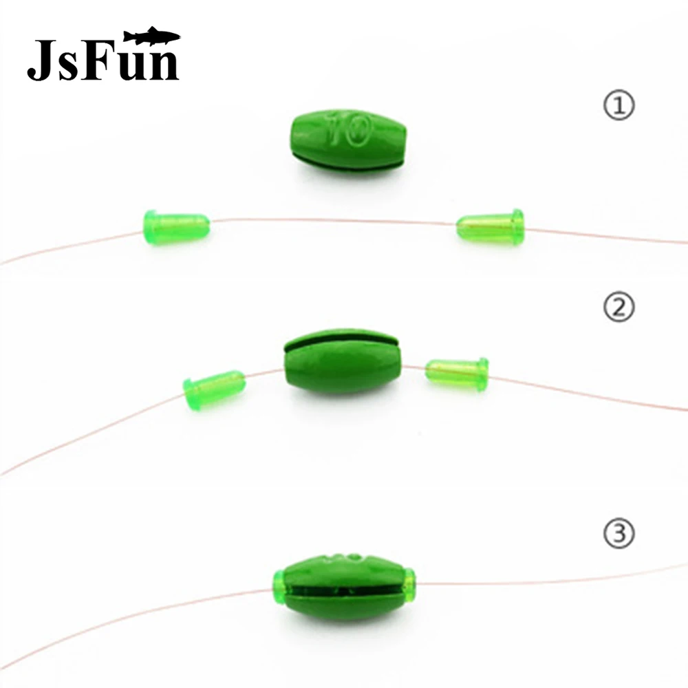 JSFUN 10 шт. Разделение выстрел рыболовный грузик из свинца 4/5/7/10 гр катушка для ловли