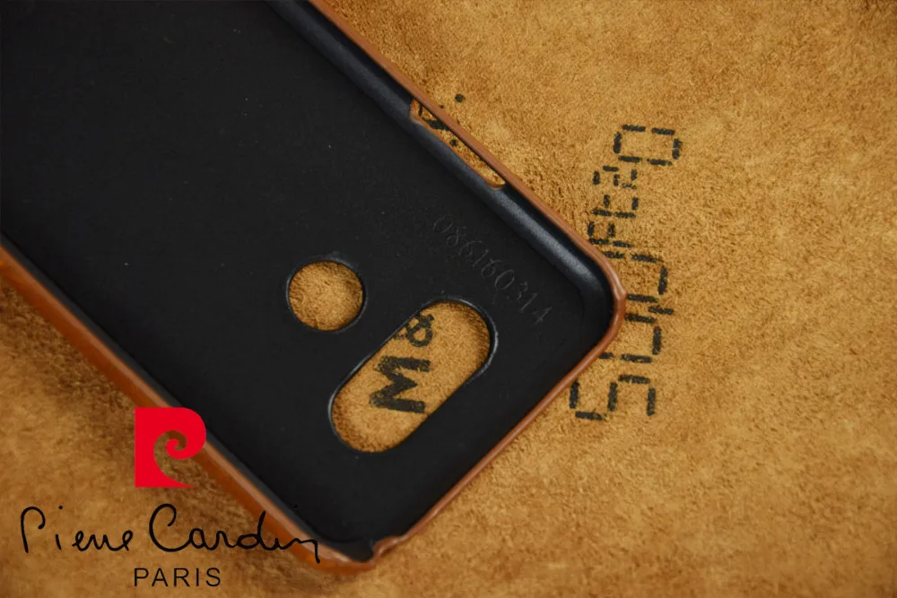 Для LG G5 Pierre Cardin Классический чехол для телефона Классический из натуральной кожи PC жесткий анти осенний задняя крышка