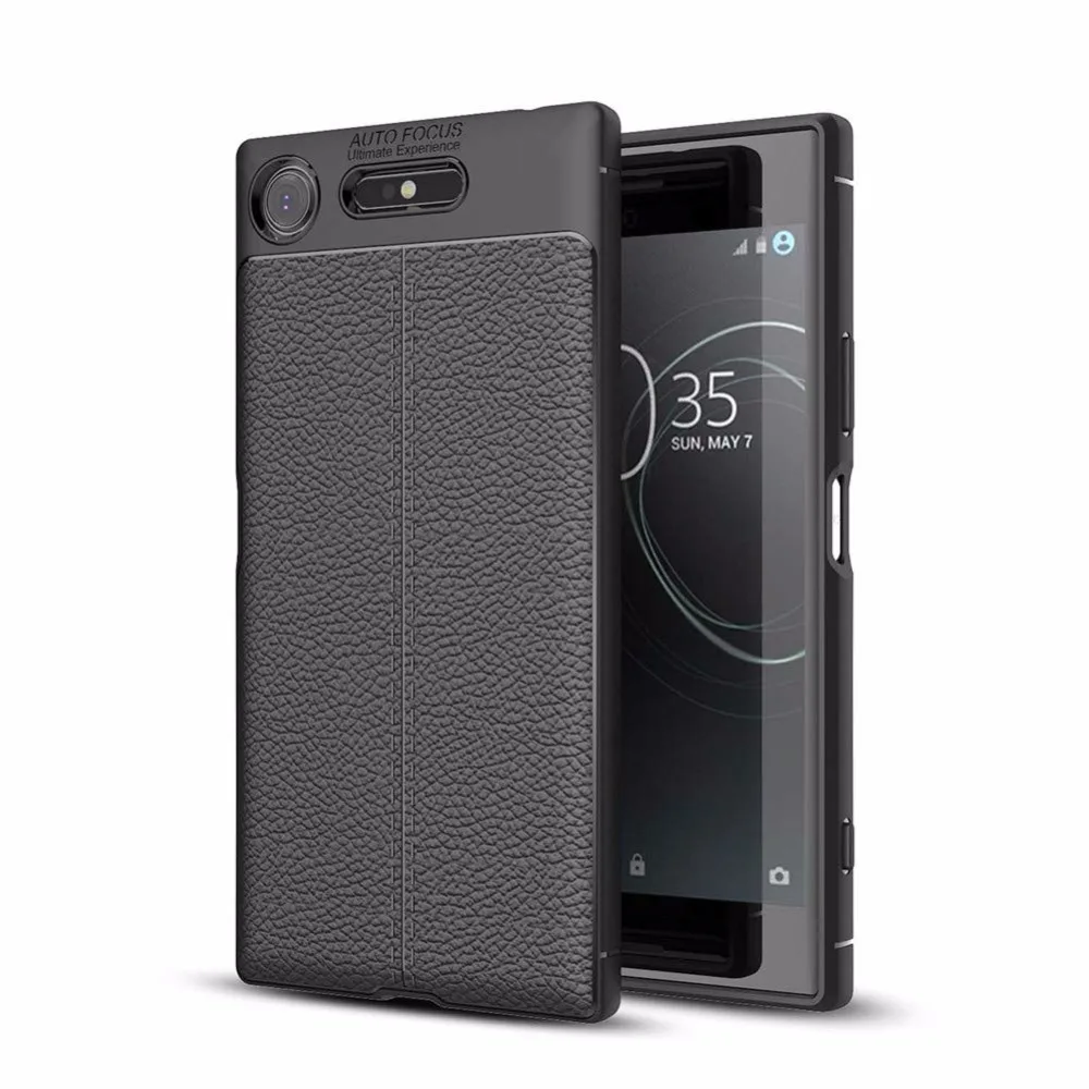 Чехол для Sony Xperia 1 чехол телефона XZ3 XZ XZS XZ1 Compact XZ2 Premium роскошный кожаный