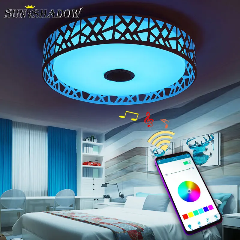 Поверхностное крепление современный светодиодный потолочный светильник