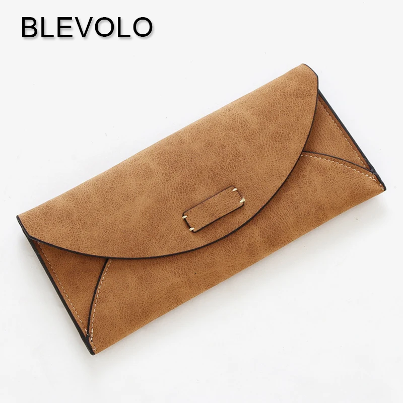 Подарочный кошелек BLEVOLO для конверта винтажные женские кошельки на застежке