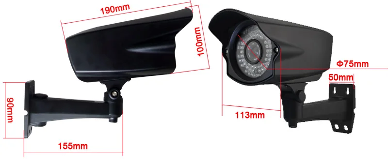 CCDCAM 2.0MP 1080P Onvif наружная безопасность Водонепроницаемая ультра низкая световая