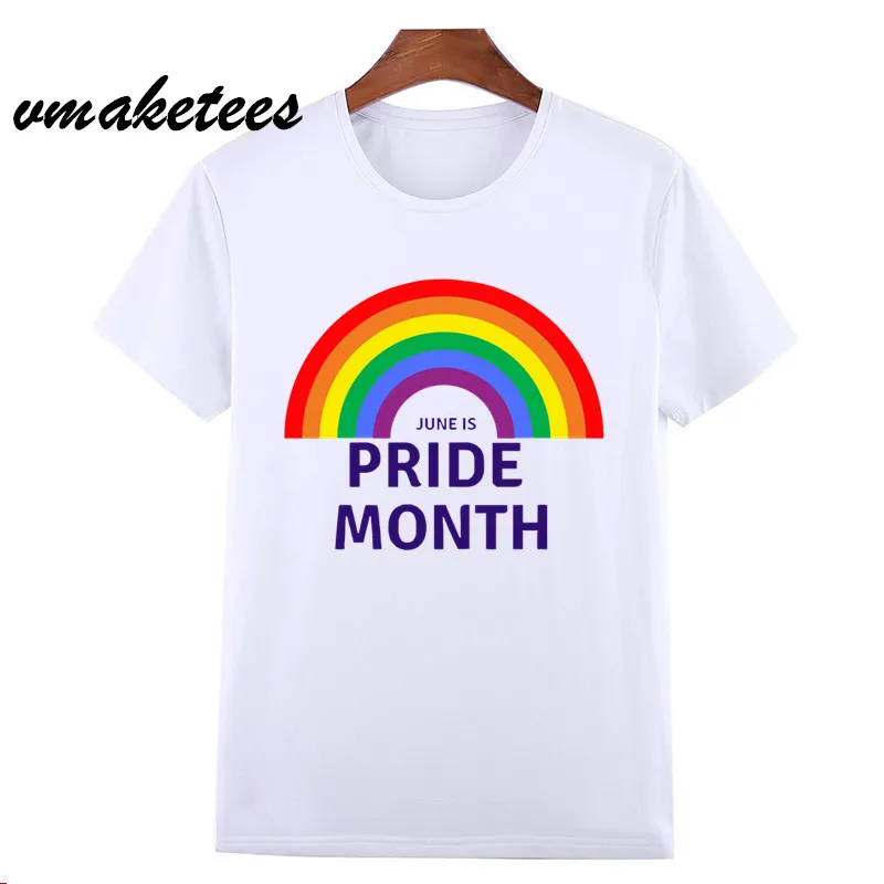 Мужские и женские футболки с принтом Pride Lgbt летняя повседневная футболка унисекс