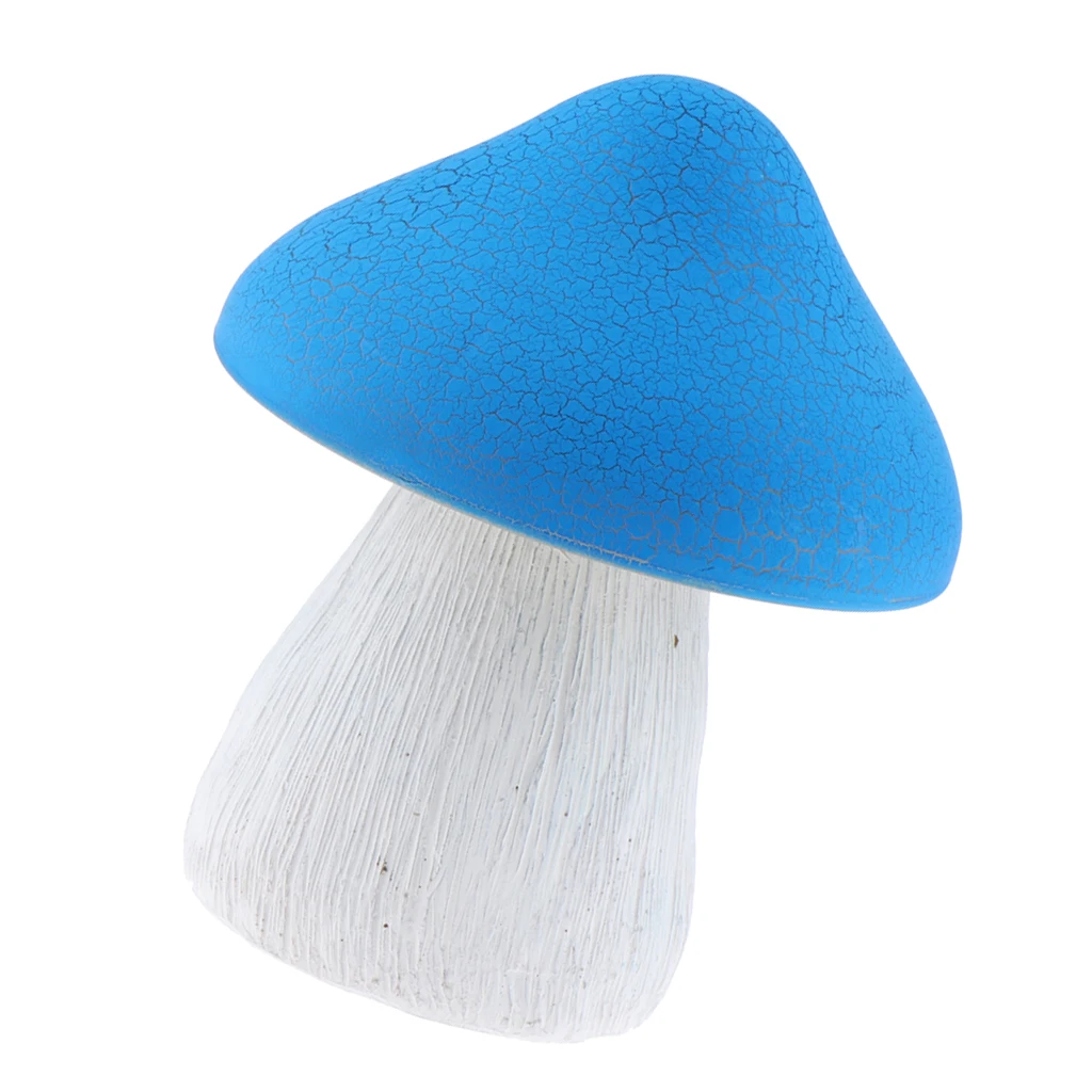

LED Solar Power Lights Mushroom Garden Ornament Patio Path Resin Sculptures