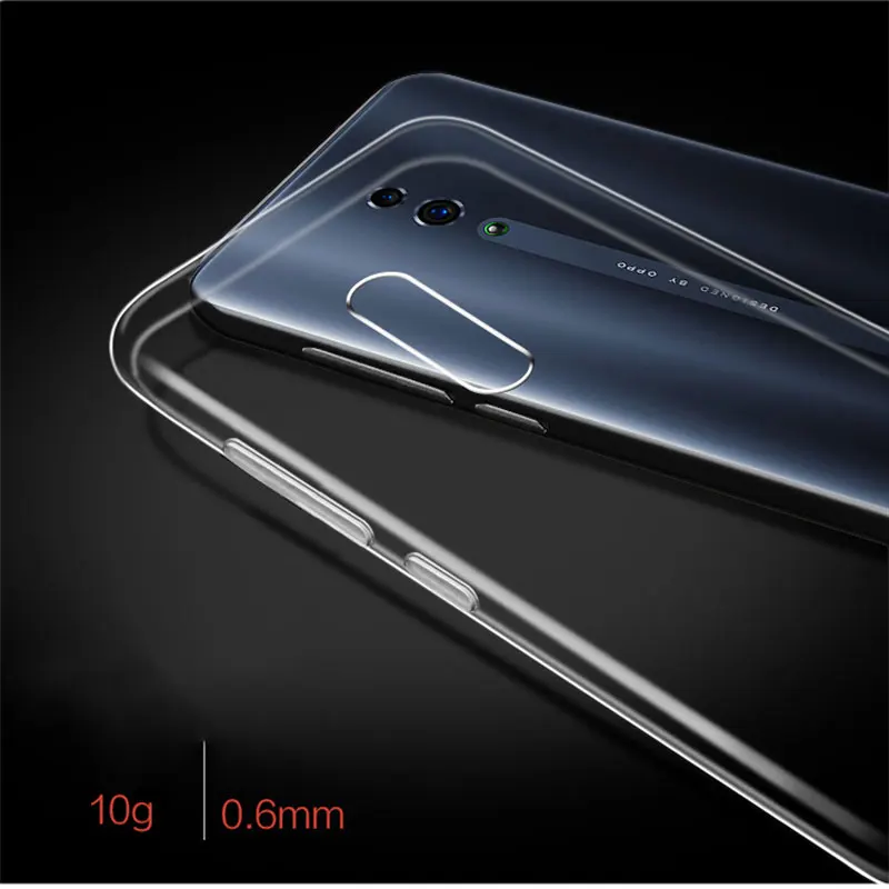 Transparent TPU Case For OPPO Reno 10X ZOOM pictures 6.4 '' Soft Silicone Back Cover A7n A5s AX5s A7 A7X R15X |