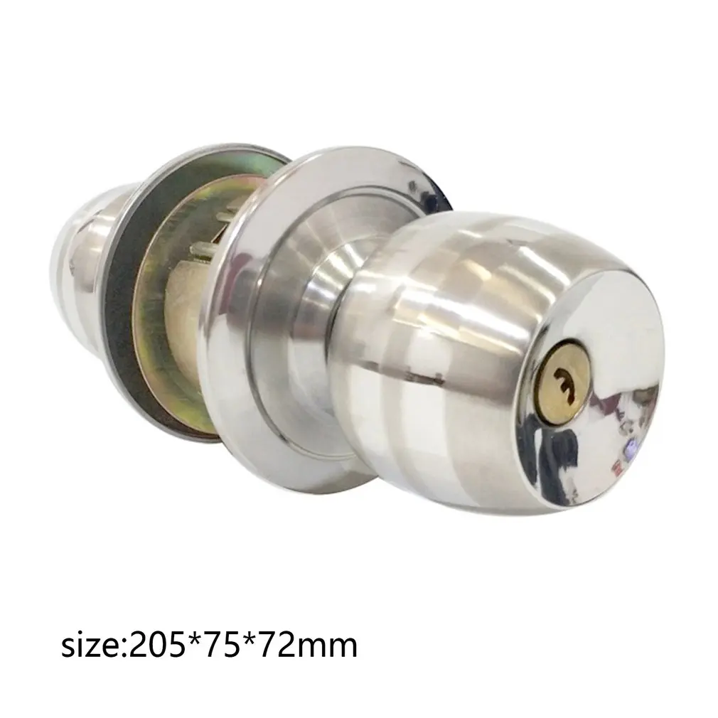 Высококлассный закрытый дверной замок из нержавеющей стали 201 шариковый