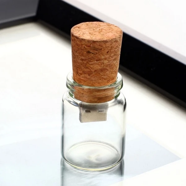 

USB Creativo Girl Gift Pen Drive Wishing Bottle Usb Flash Drive 16GB 32GB 64GB 128GB Flash Memory Stick Pendrive 512gb 1tb 2tb