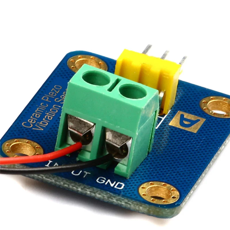 Пьезоэлектрический керамический датчик вибрации Arduino электронные строительные