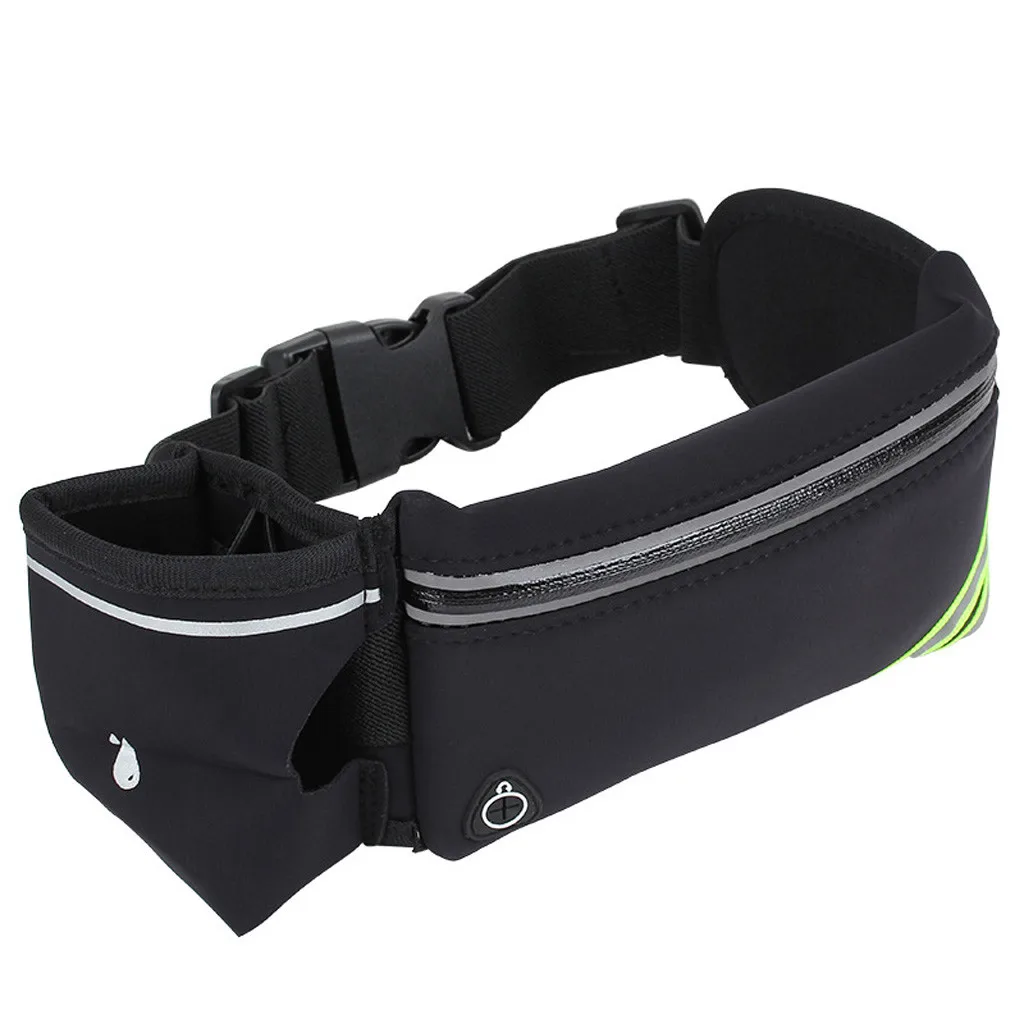 

Professional Running Waist Pouch Belt Sport Belt Mobile Phone Men Women With Hidden Pouch Gym Bags Running Belt Waist Pack G1