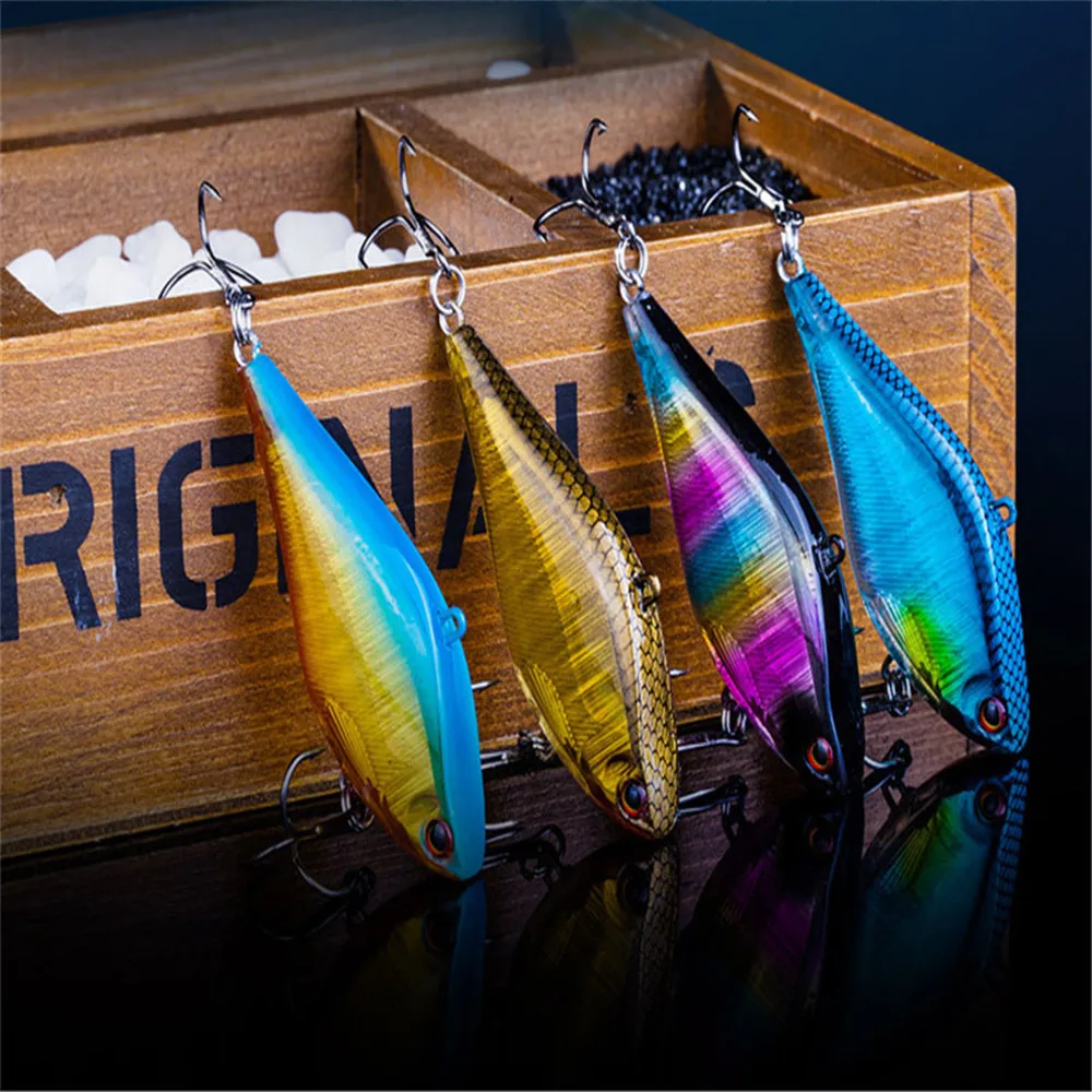 

FISHIAPOT, 1 шт., новый дизайн, лазерная приманка для рыбной ловли, 6,3 см/12 г, жесткая приманка для рыбной ловли, кренкбейт, объемные глаза, Искусств...