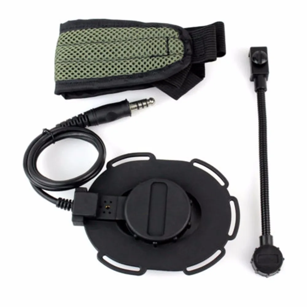 Тактическая гарнитура Bowman Elite II с PTT в стиле U94 для портативной рации Kenwood 2