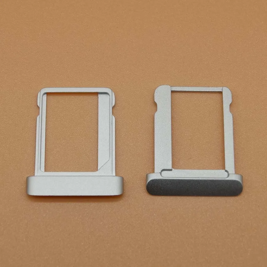 10 шт./лот новый держатель для sim карты слот запасные части iPad 2|Корпусы и рамки