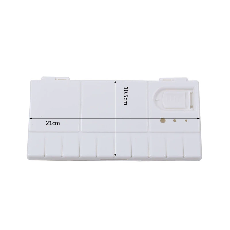 1 шт. пластиковая палитра для рисования акварелью и маслом|plastic nails palette|pallete paintingnail