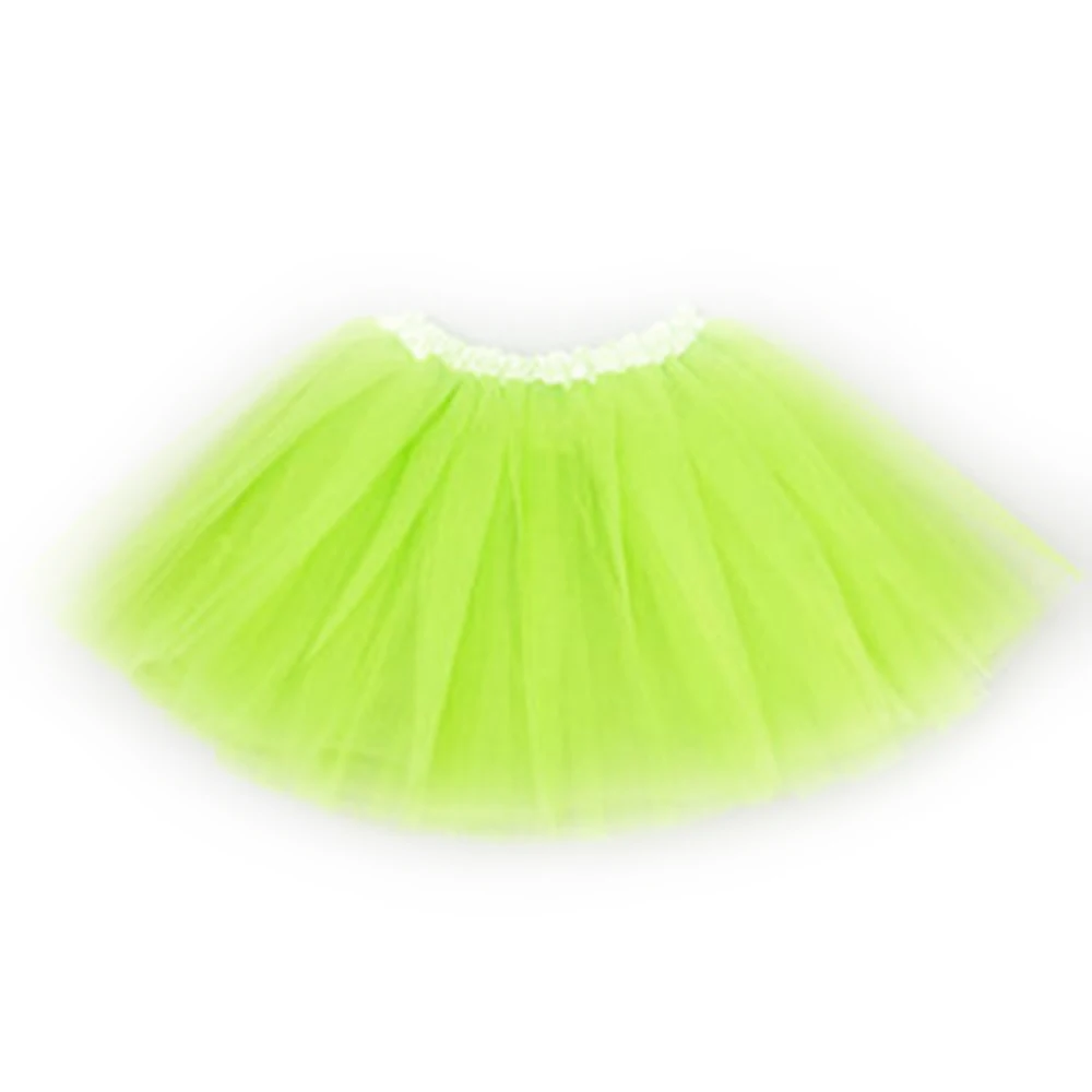 Мульти Цвет 3 Слои одежда юбка костюм с пышной юбкой для девочек пачкой в стиле