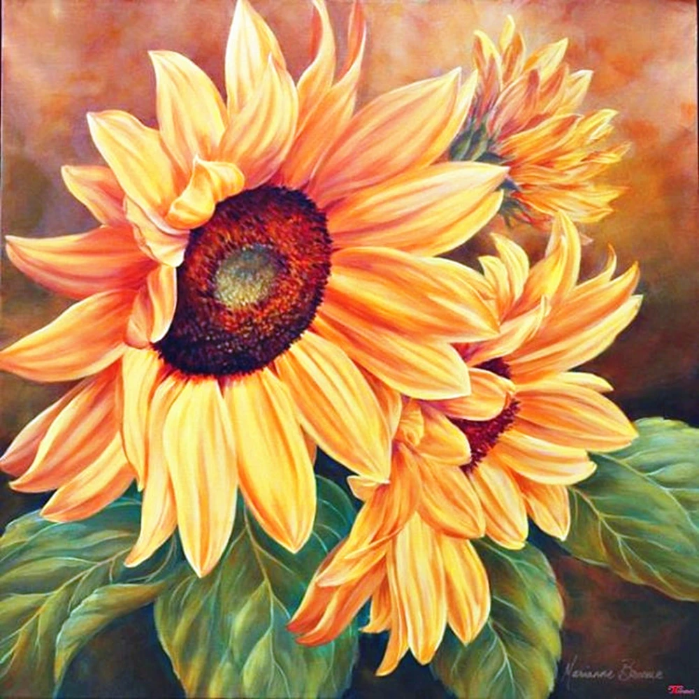 Вышивка с кристаллами и 5D сделай сам алмазная картина круглый горный хрусталь