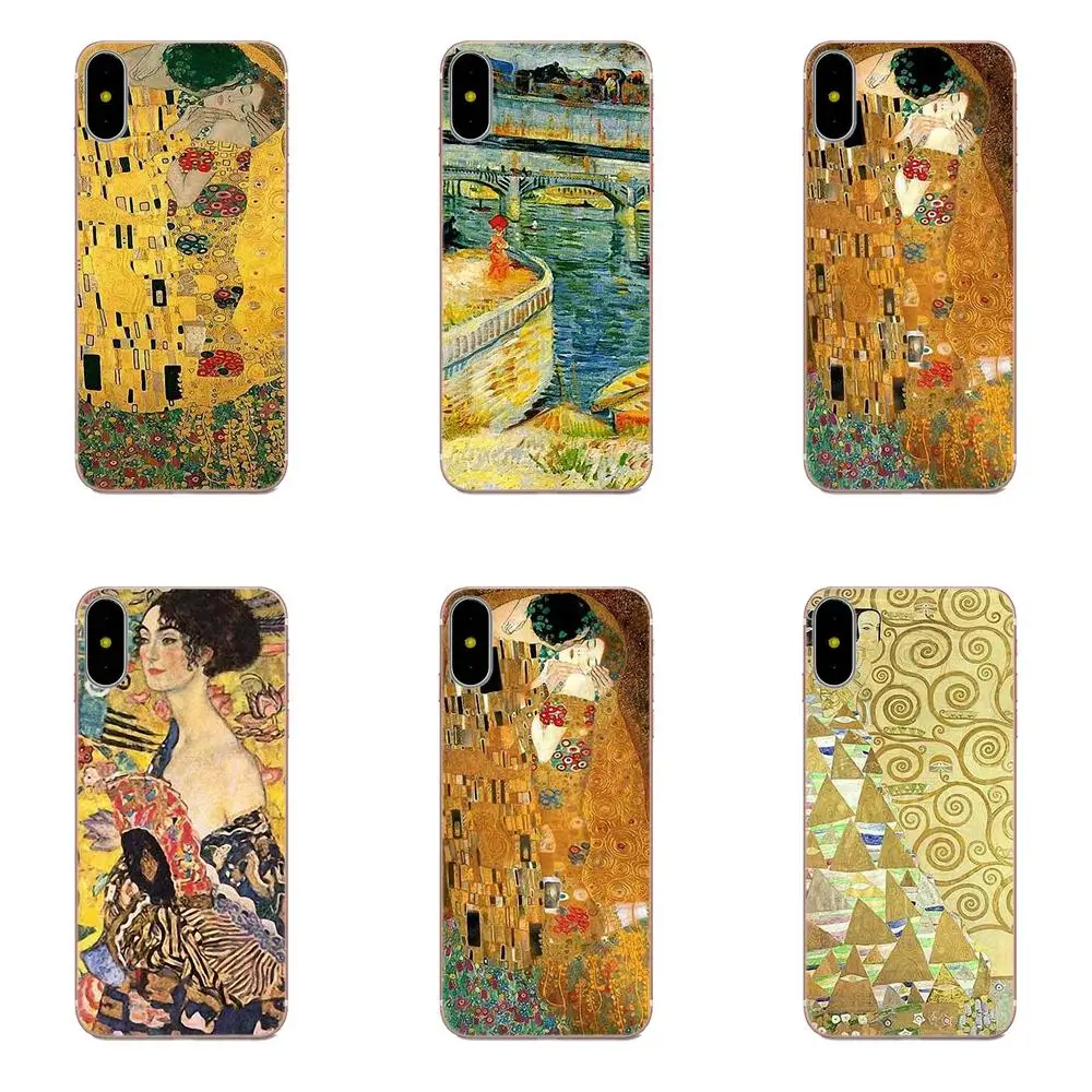 Силиконовый чехол для телефона Xiaomi Redmi Mi Note 7 8 9 SE Pro Lite Go Play Gustav Klimt Art | Мобильные
