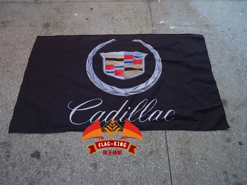 Флаг Cadillac racing club 90*150 см полиэстер baner флаг king|flag king|car flagking flag |