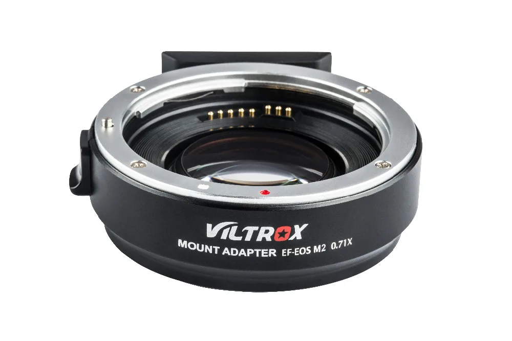Viltrox EF EOS M2 AF Автофокус EXIF 0.71X уменьшение скорости бустер адаптер для объектива