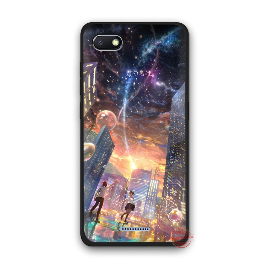 WEBBEDEPP Kiminonawa ваше имя японское аниме мягкий чехол для телефона Redmi Note 8 7 6 5 Pro 4A 5A 6A 4X