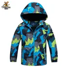 Осень-зима 2021, ветровка для мальчиков, куртки, флисовые пальто, детская верхняя одежда, спортивная толстовка, одежда, Двухуровневая водонепроницаемая куртка