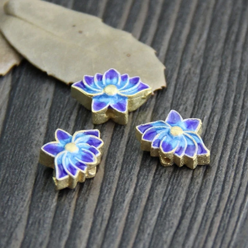 Бусины-разделители из стерлингового серебра 925 пробы для изготовления ювелирных