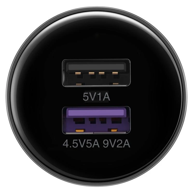 Автомобильное зарядное устройство HUAWEI Honor Supercharge 4.5V5A 9V2ADual USB быстрая зарядка