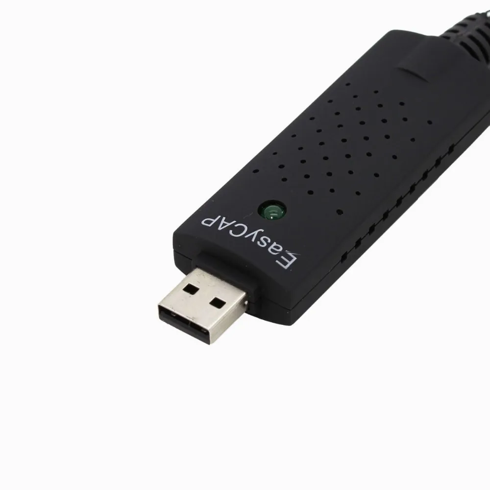 Easycap USB 2.0 аудио видео VHS к DVD конвертер адаптер карты захвата для Win7 / 8 бесплатная