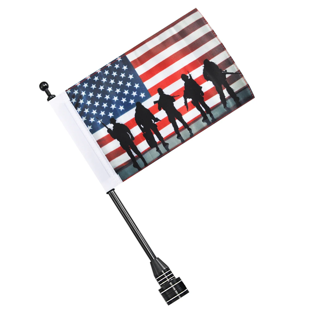 Мотоциклетная черная алюминиевая задняя боковая стойка для багажа вертикальный