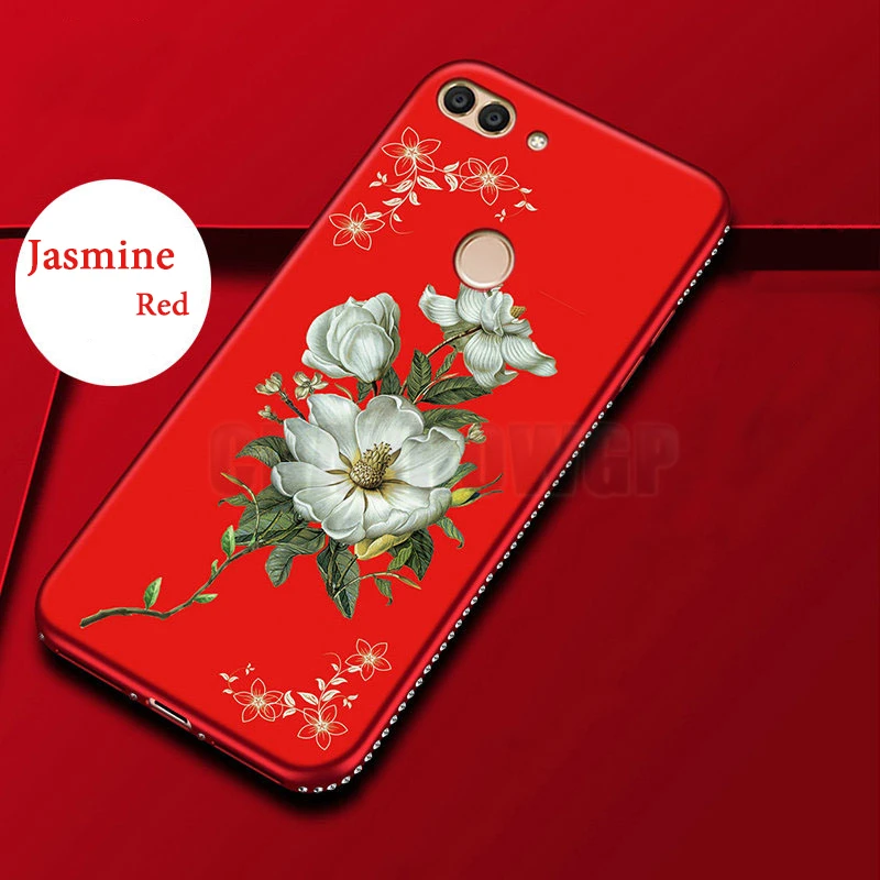 Рельефный матовый чехол с цветочным рисунком для Huawei P умная фотография рис. LA1 LX2
