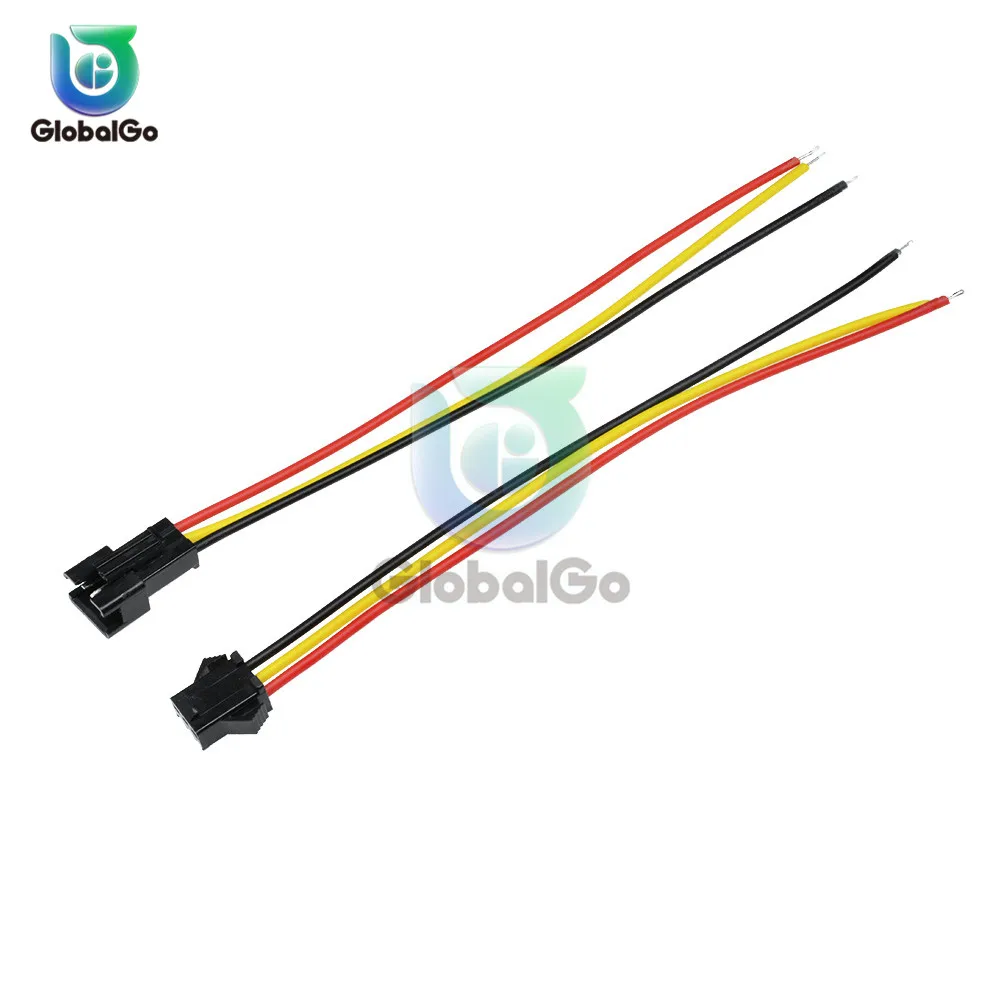 5 шт./лот 2Pin 3 Pin соединитель JST штекер кабеля для RC BEC вертолет с аккумулятором DIY