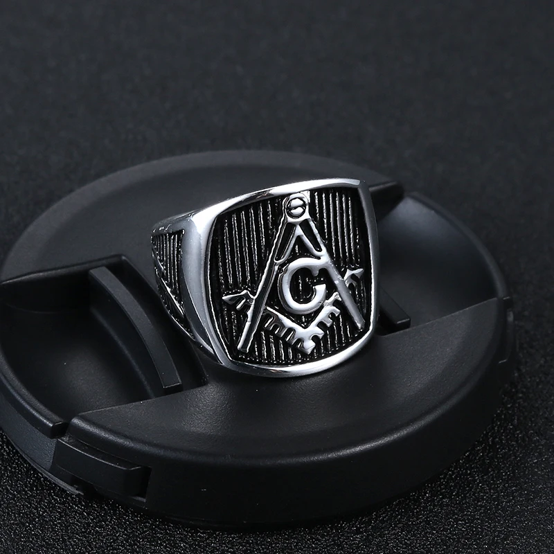 CHUKUI Модные мужские кольца ювелирные изделия из нержавеющей стали Винтаж Шарм