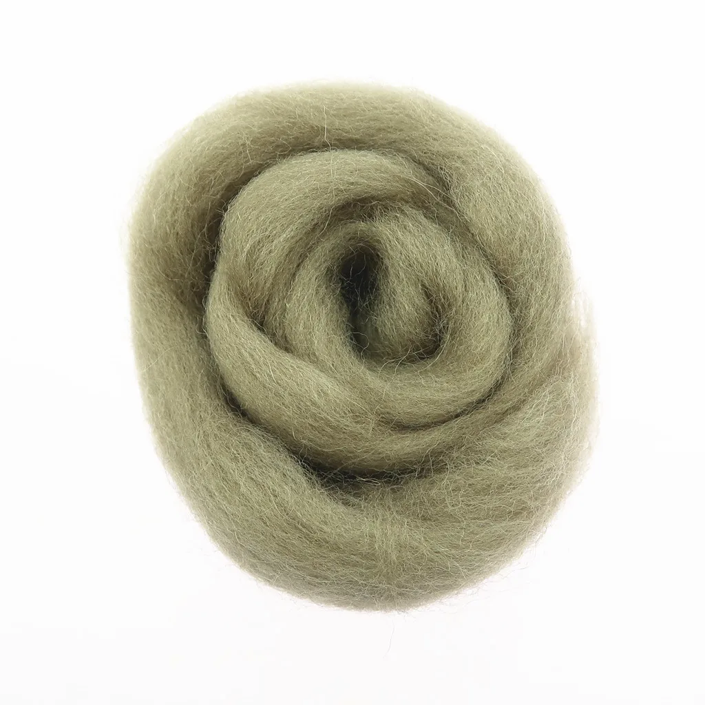 50/100g/ Basic Color Series Wool Fibre Flower Animal Wool Felting Handmade Spinning DIY Craft Materials Tool Felt Felt Fabric