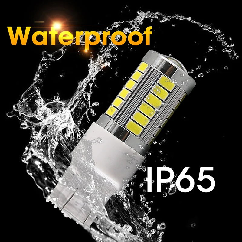 Roadot 10x Белый 7443 7440 T20 33 SMD RV Кемпер указатель поворота Стоп сигнал лампы 12 V 24 стоп