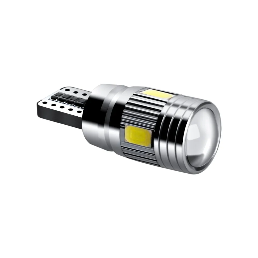 10 шт. T10 W5W led canbus 194 168 5630 t10 6SMD Canbus Нет Ошибка 12 В авто лампы индикатор Парковка
