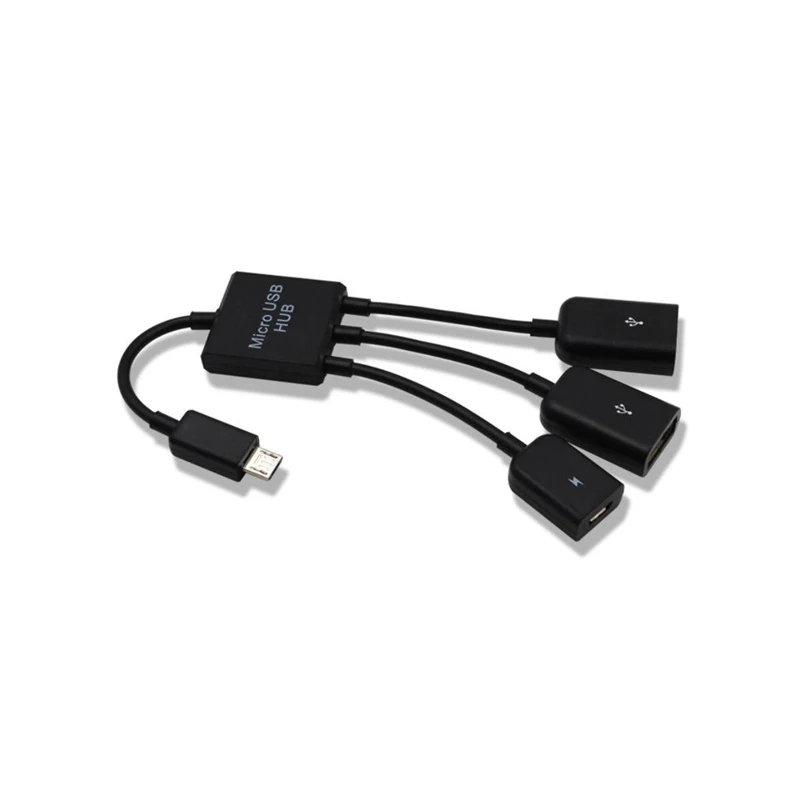 Кабель QQQRGB 3 в 1 Micro USB OTG мобильный телефон игровой адаптер для Android конвертер OPPO