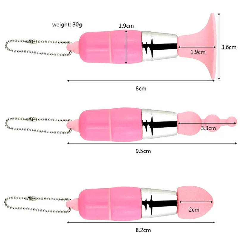 Powerful Multispeed Vibrating MINI G Spot Clitoris Anal Dildo Vibrator Adult Sex Toys for Woman Masturbator Bullet Trigge #F | Красота и