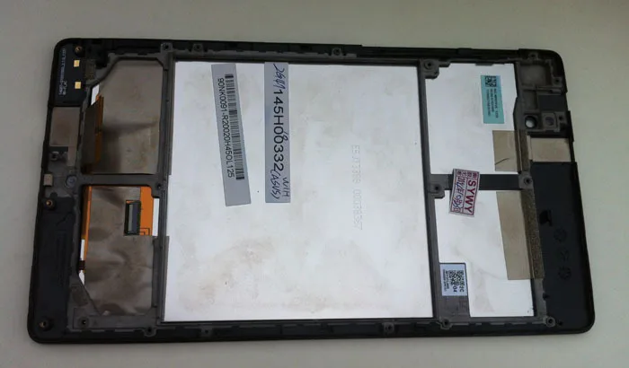 Новый Оригинальный сенсорный ЖК экран дигитайзер с рамкой для 2013 Asus Google Nexus7 FHD 2nd