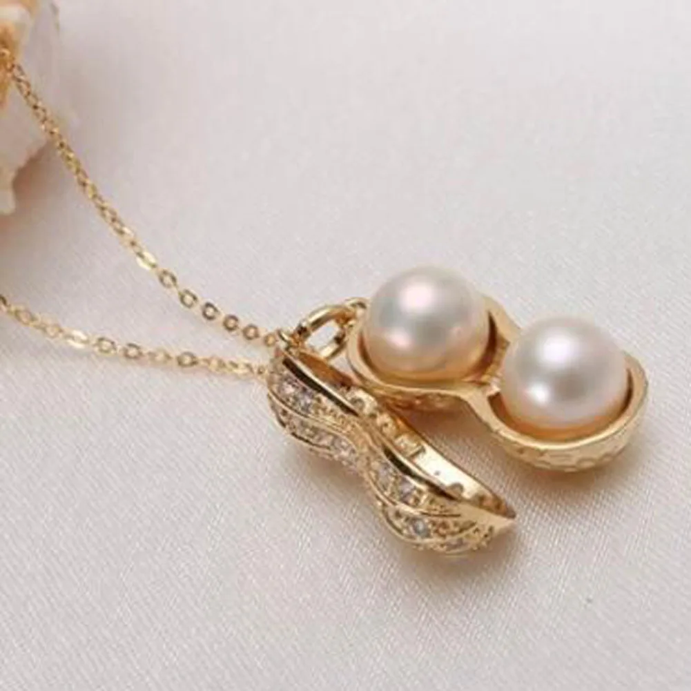 Женское Ожерелье с кулоном ювелирное изделие искусственным жемчугом в новом